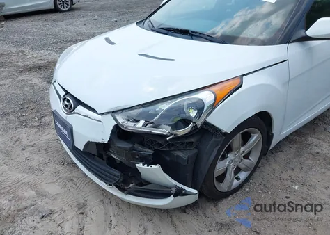 2015 Hyundai Veloster из США, поврежденный, VIN KMHTC6ADXFU232692